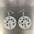 Heart tree earrings image