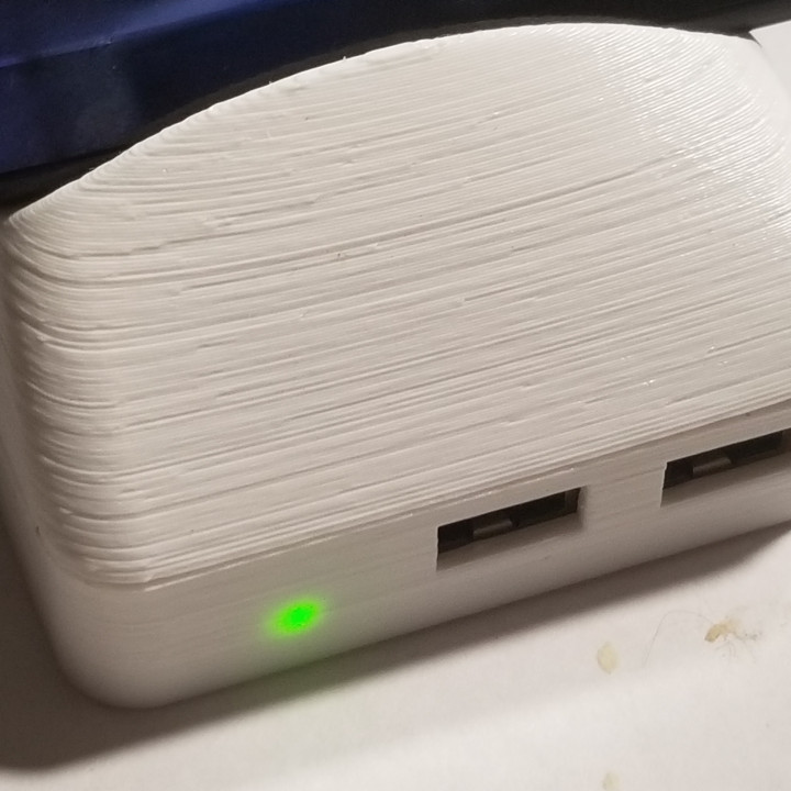 LED mod for lower half of Mini Switch Dock