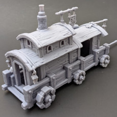 Picture of print of Blacksmith Wagon