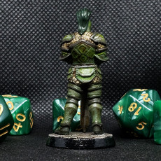 Picture of print of Aaron- knight - 32mm - DnD This print has been uploaded by Juan Canez