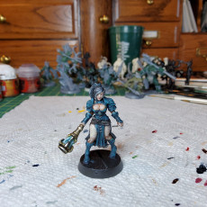 Picture of print of Ruby - Female Wizard - 32mm - DnD This print has been uploaded by Steven Simpson