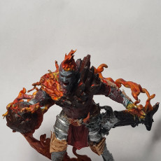 Picture of print of Fire Giant (Male Pose 1) This print has been uploaded by Vladimir Fam