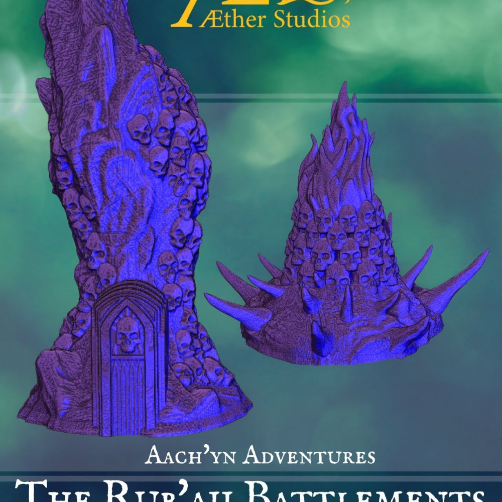 Image of World of Aach'yn: The Rub'aii Battlements