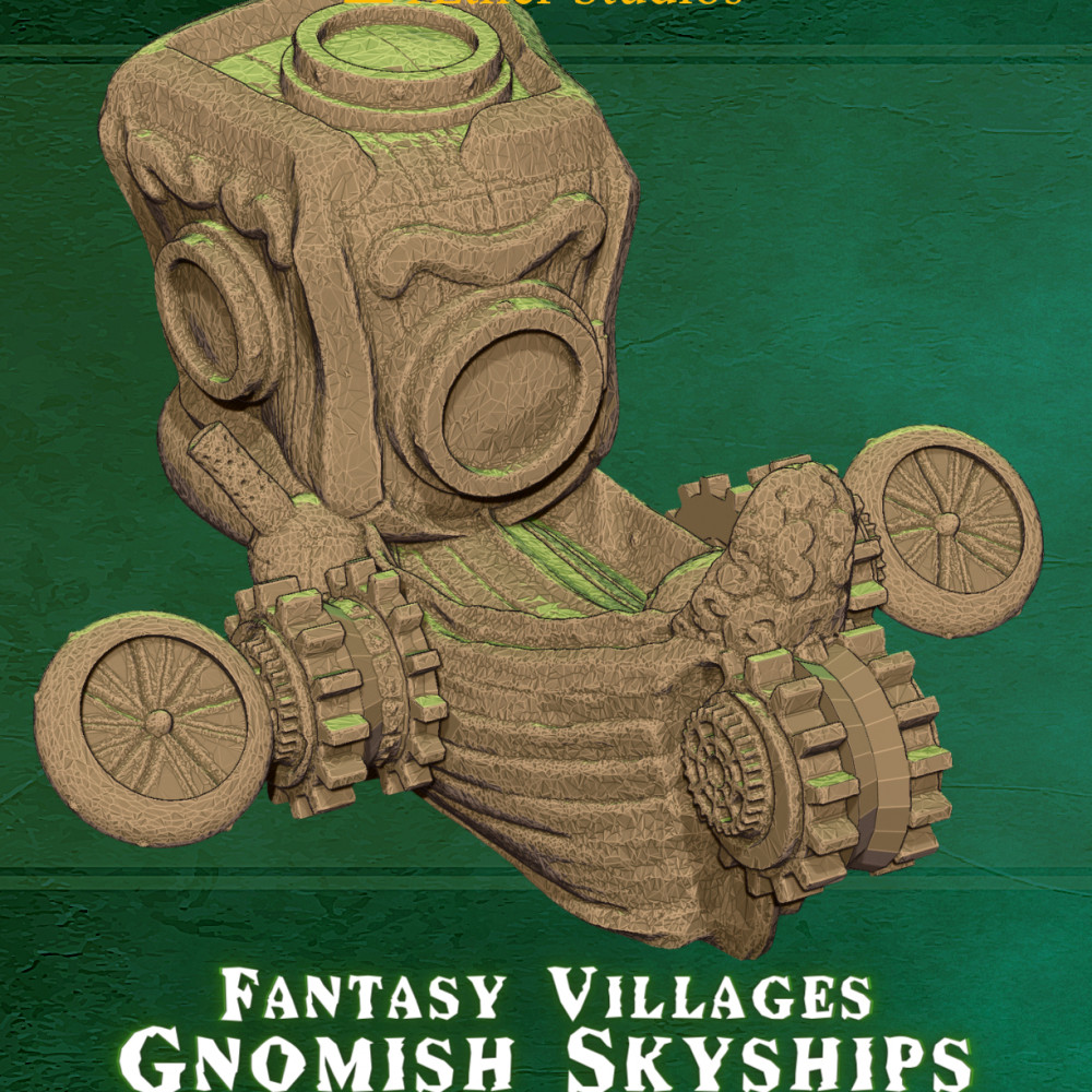 Image of Fantasy Villages: Gnomish Skyships