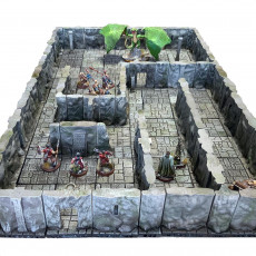 Picture of print of Dillion's Mound: a Dungeon - modular terrain