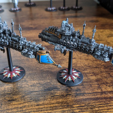 Picture of print of Human Navy Cruisers