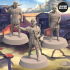 Realm of Eros City Guard Bundle (3 miniatures) – 3D printable miniature – STL file image