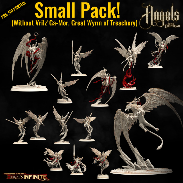 $80.00Angels Of the Empyrean Small Pack (without Vrilz'Ga-Mor, Great Wyrm of Treachery)