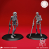 Undead Skeleton Swordsmen - Tabletop Miniature (Pre-Supported) image