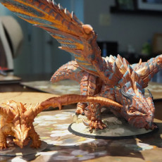 Picture of print of Copper Dragon This print has been uploaded by Allen