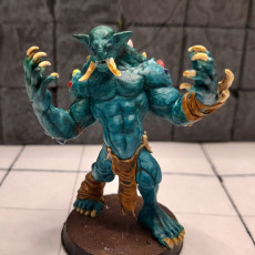 Picture of print of Troll - Tabletop Miniature (Pre-Supported)