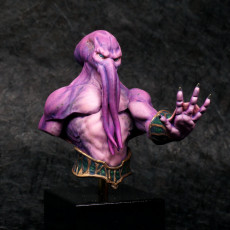 Picture of print of Cthulhid - Bust (Pre-Supported)