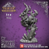 Ice Stag - Elemental Creature - PRE SUPPORTED - D&D - 32mm scale image