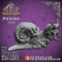 Poisionous Snail - Elemental Creature - PRE SUPPORT - D&D - 32mm scale image