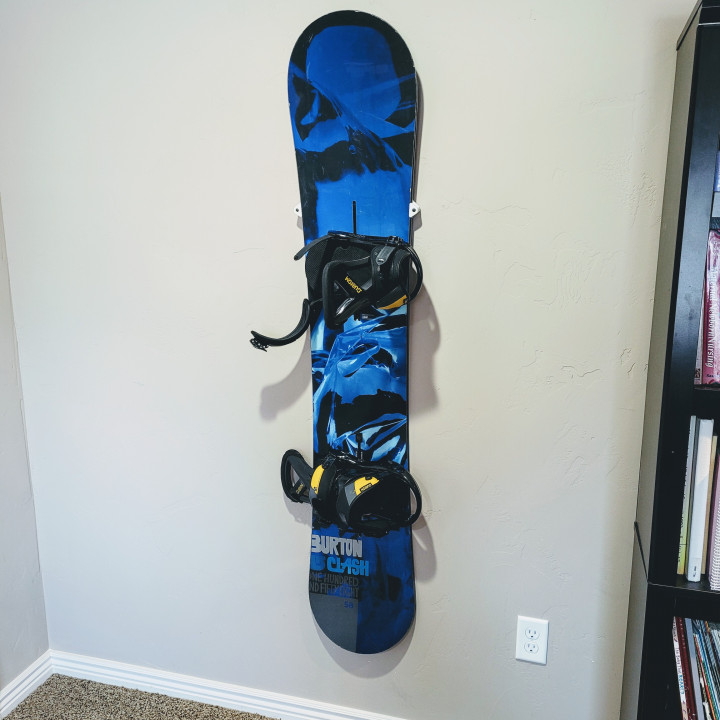 Snowboard Wall Mount, Adjustable ("Exhibit A")