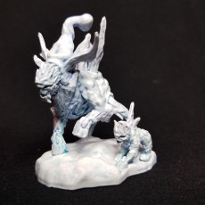 Picture of print of Jaelmon - King of the Ice Golems
