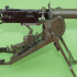 Maxim MG 08 with water jacket armor and heavy sleds - scale 1/4 image