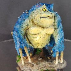 Picture of print of Slaed (Blue)  - Tabletop Miniature This print has been uploaded by Felix Duro