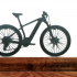 Mountain bike silhouette (ornament) image