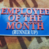 Employee of the month. image