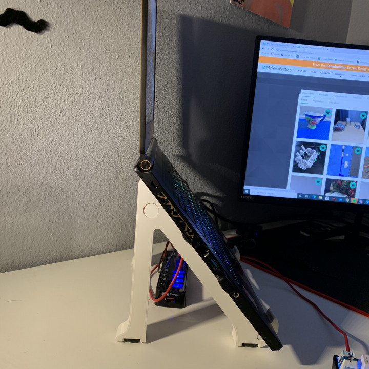 Laptop Stand for Multi-Monitor Setup