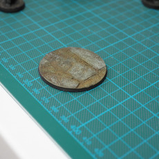 Picture of print of TERRAIN BASES 25MM FOR TABLETOP