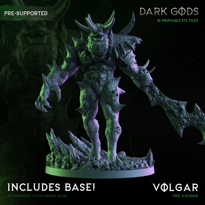 Volgar - Dark Gods's Cover