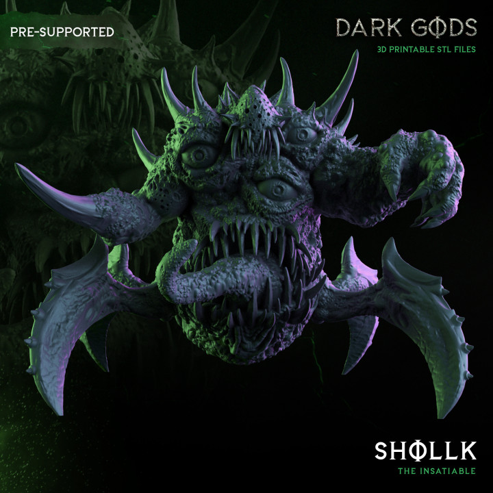 Shollk - Dark Gods's Cover