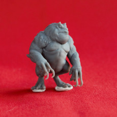 Picture of print of Slaad (Blue)  - Tabletop Miniature (Pre-Supported)