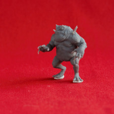 Picture of print of Slaad (Red)  - Tabletop Miniature (Pre-Supported)