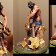 Picture of print of Sexy Sax Bard