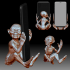 Phone holder stand 3D printable model My precious image