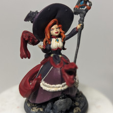Picture of print of Cathrine the Cutesy Necromancer