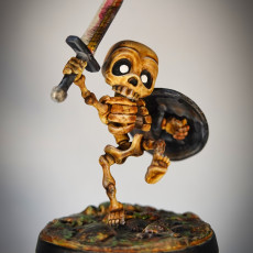 Picture of print of Garry The Skeleton