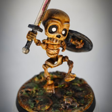 Picture of print of Garry The Skeleton
