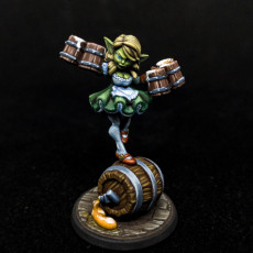 Picture of print of Stella the Goblin Barmaid