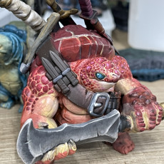 Picture of print of Tortle Blademaster Miniature - Pre-Supported This print has been uploaded by AZULBLUE
