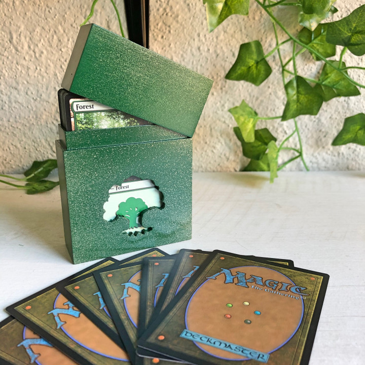 Magic: The Gathering Deck Boxes - All Colors, Custom Toppers