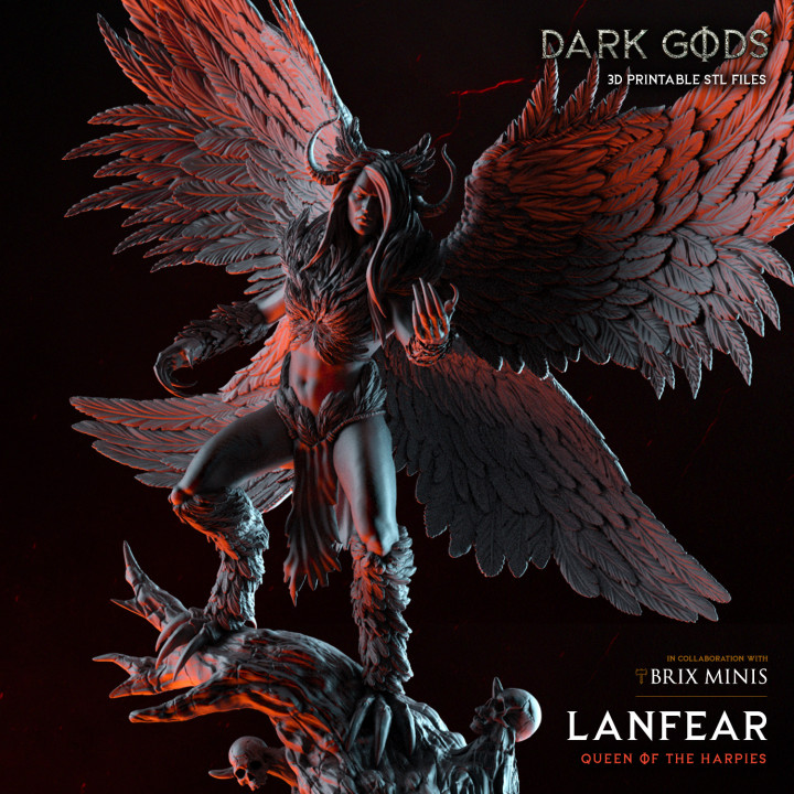Lanfear The Harpy Queen - Dark Gods - Presupported's Cover