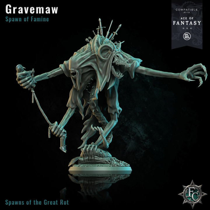 Gravemaw, The Spawn of Famine's Cover
