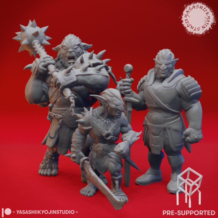 $3.99Goblinoid Crew - Tabletop MIniatures (Pre-Supported)