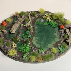 Picture of print of Titan Forge Swamp Bases