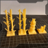 Bamboo terrain for tabletop games - Part I of III - "light wall" image