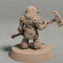 Nikta Warrior with a Warhammer - Pose 1 image