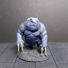 Picture of print of Slaad Mob  - Tabletop Miniatures (Pre-Supported)
