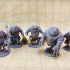 Slaad Mob  - Tabletop Miniatures (Pre-Supported) print image