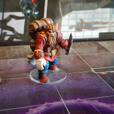 Picture of print of Free Private Dwarf Soldier