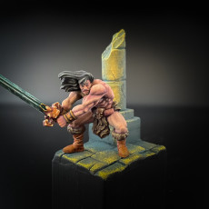 Picture of print of Oldhammer Barbarian Free Sample This print has been uploaded by Revolvermann