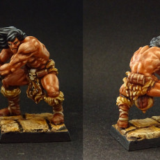 Picture of print of Oldhammer Barbarian Free Sample