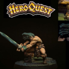 Picture of print of Oldhammer Barbarian Free Sample This print has been uploaded by Thibaud Tocquet
